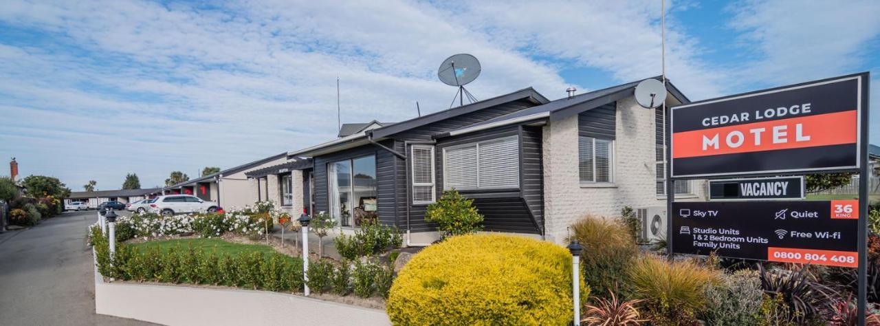 Cedar Lodge Motel Timaru Extérieur photo
